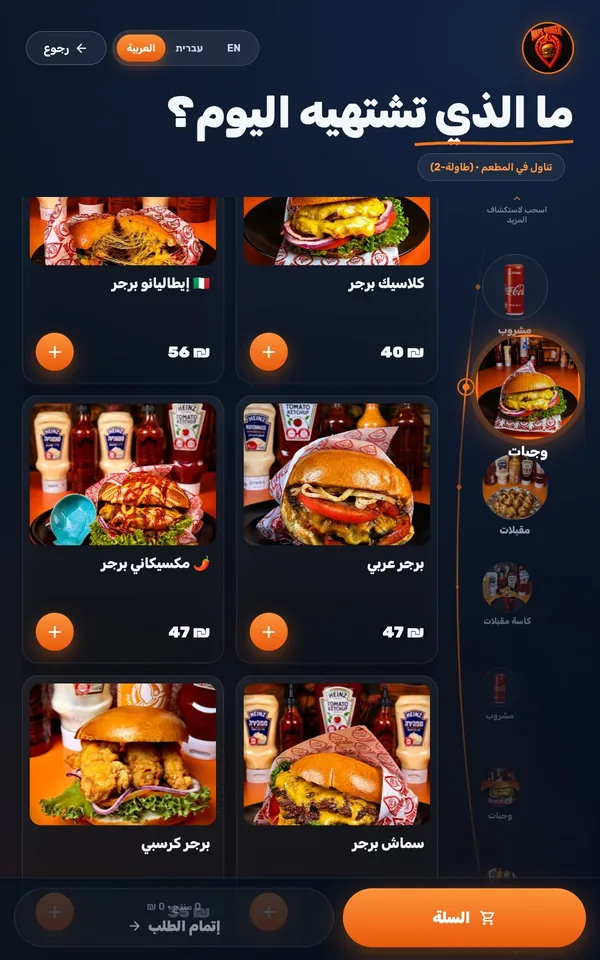 الكشك — تصفّح القائمة